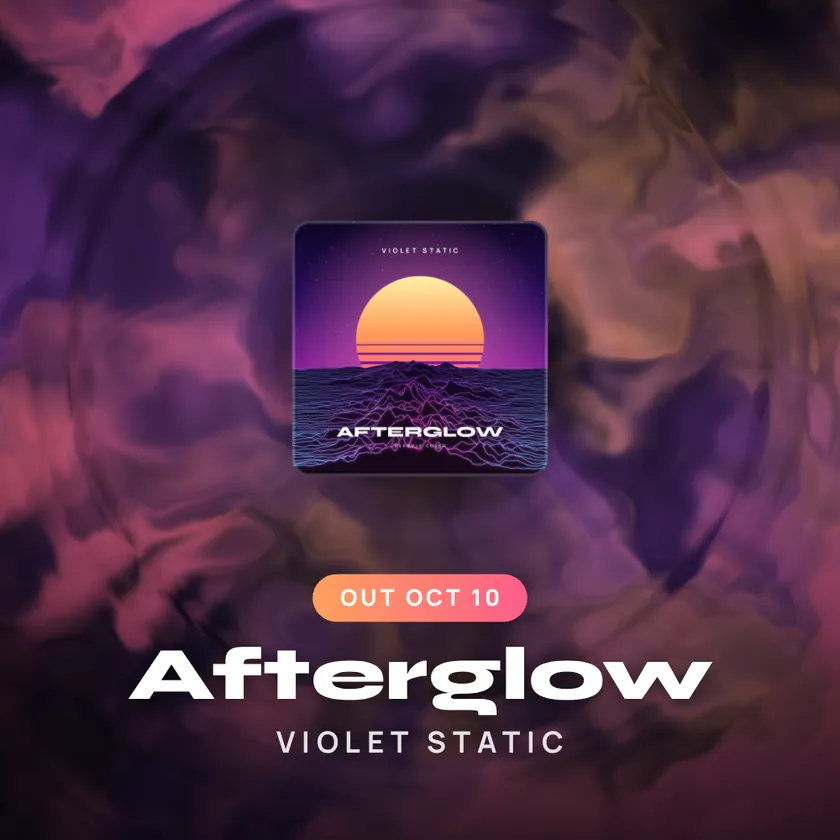 Liquid visualizer on the example track