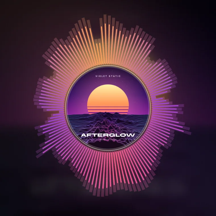 Spectrum ring visualizer, a still frame
